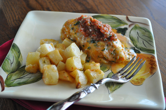 Cilantro-Lime Chicken & Idaho Potatoes from Jessica Reddick, My Baking Heart